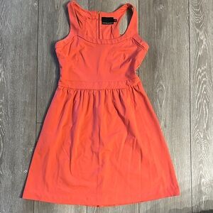 Cynthia Rowley Vibrant Coral Sleeveless Dress